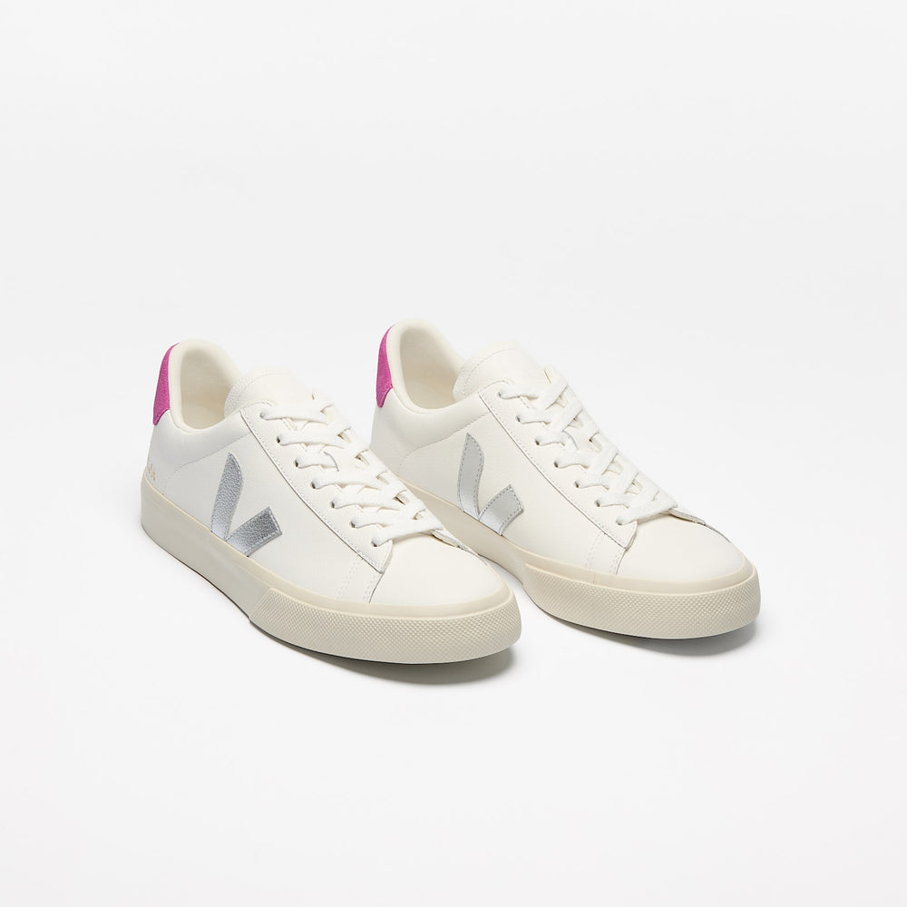 CAMPO LEATHER WHITE SILVER ULTRAVIOLET | VEJA NEAR ME