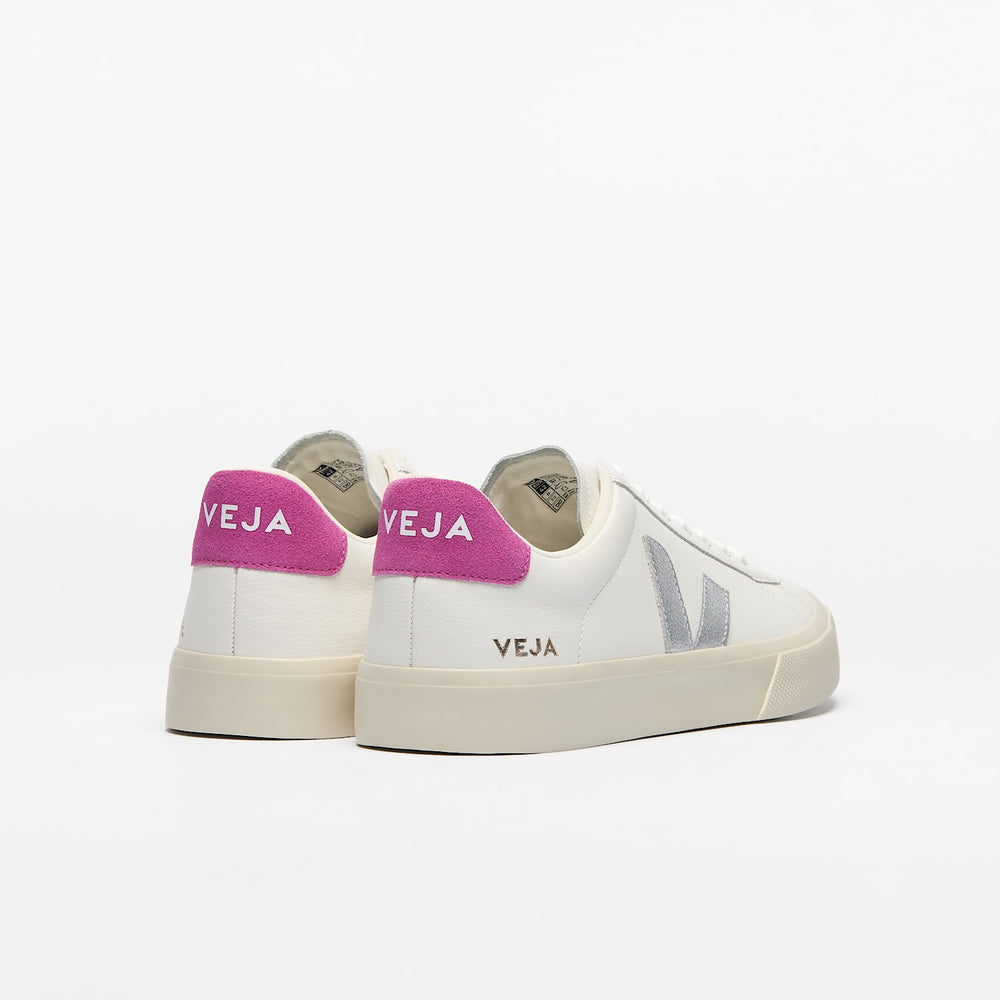 CAMPO LEATHER WHITE SILVER ULTRAVIOLET | VEJA NEAR ME