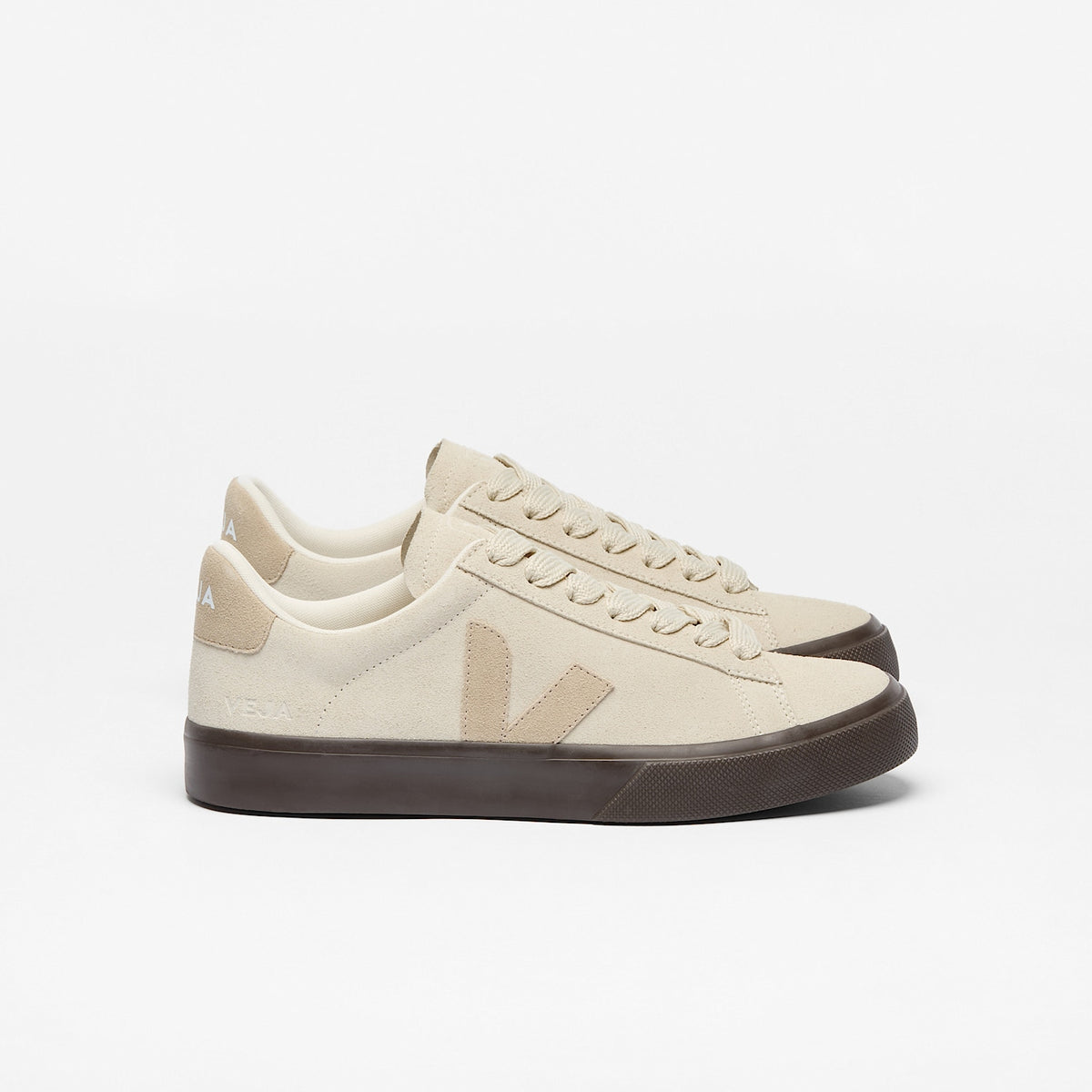 CAMPO BOLD SUEDE PIERRE ALMOND EAGLE | VEJA SALE
