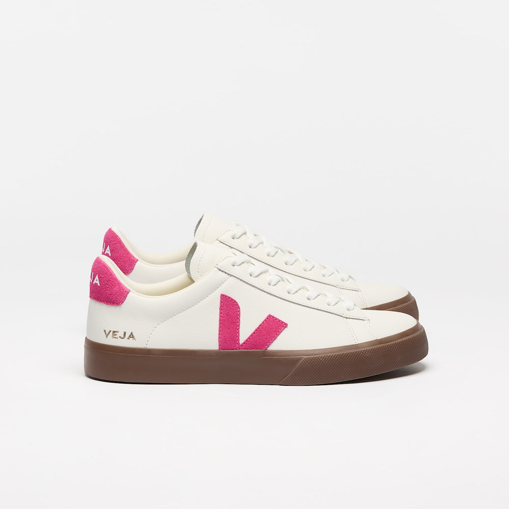 CAMPO LEATHER WHITE PINK BARK | VEJA ONLINE