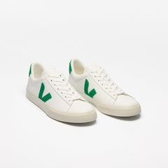 CAMPO LEATHER WHITE EMERAUDE | VEJA OUTLET