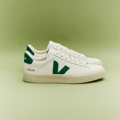 CAMPO LEATHER WHITE EMERAUDE | VEJA OUTLET