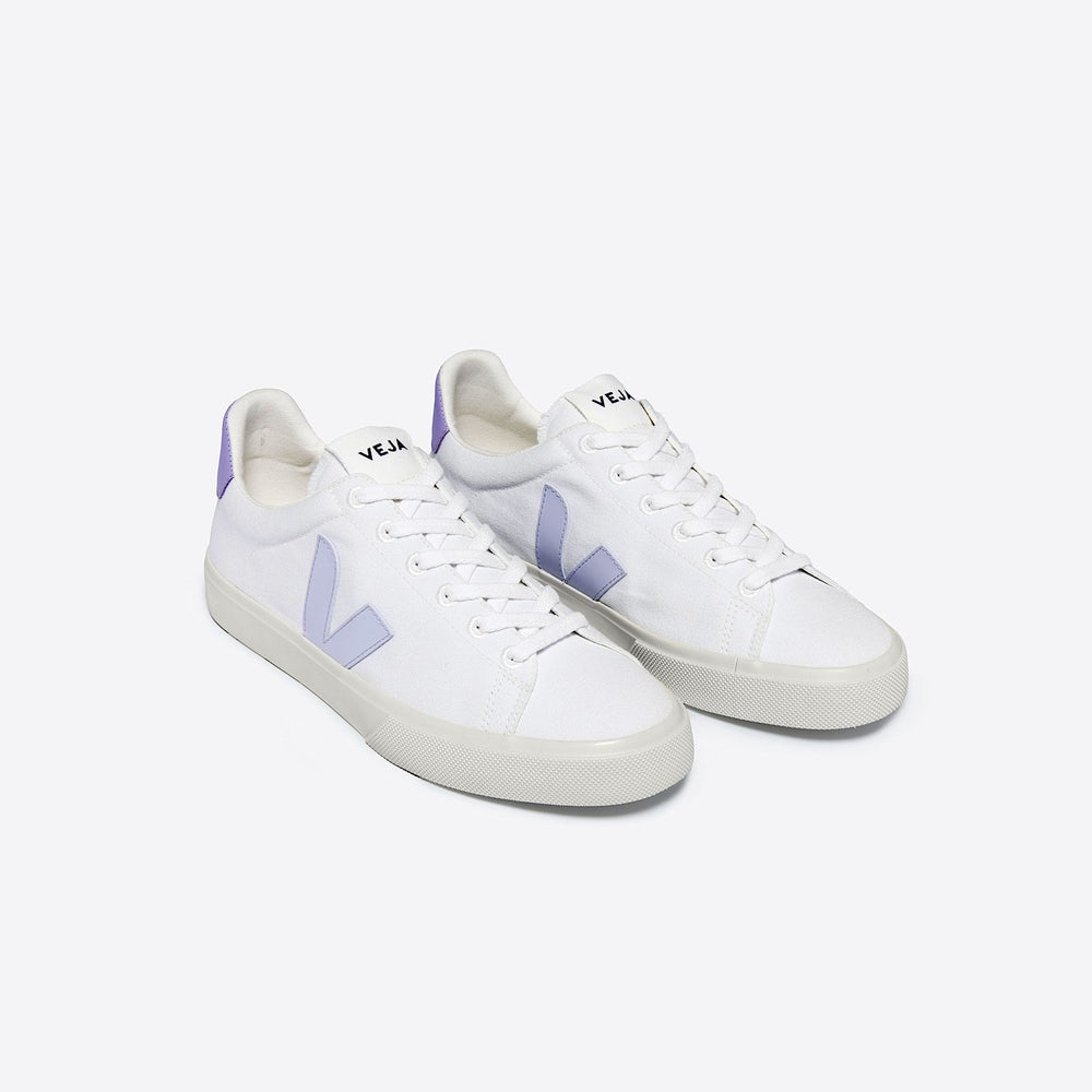 CAMPO CANVAS WHITE SWAN LAVANDE | VEJA US