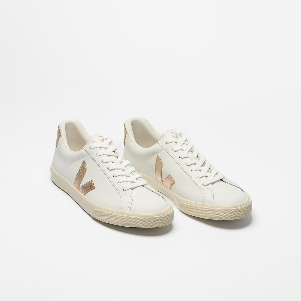 ESPLAR LEATHER WHITE PLATINE | VEJA ONLINE