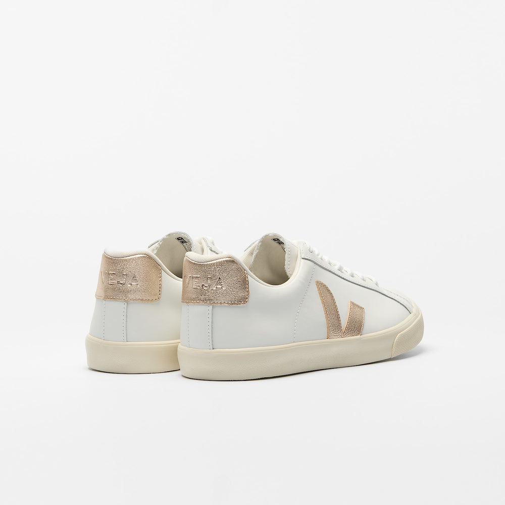 ESPLAR LEATHER WHITE PLATINE | VEJA ONLINE