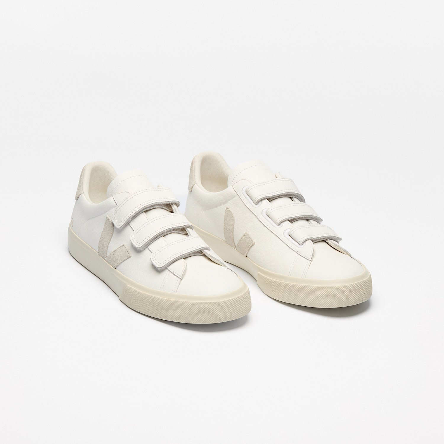 RECIFE LEATHER WHITE NATURAL | VEJA DISCOUNT