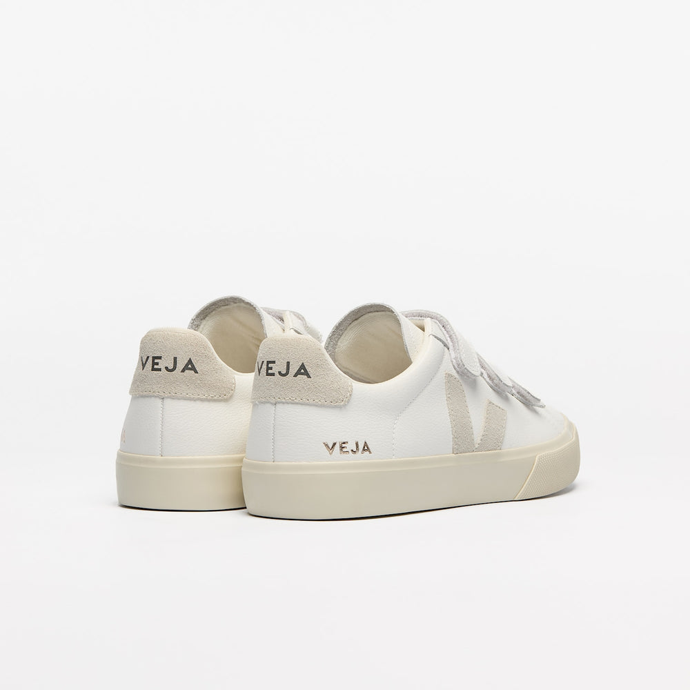 RECIFE LEATHER WHITE NATURAL | VEJA DISCOUNT