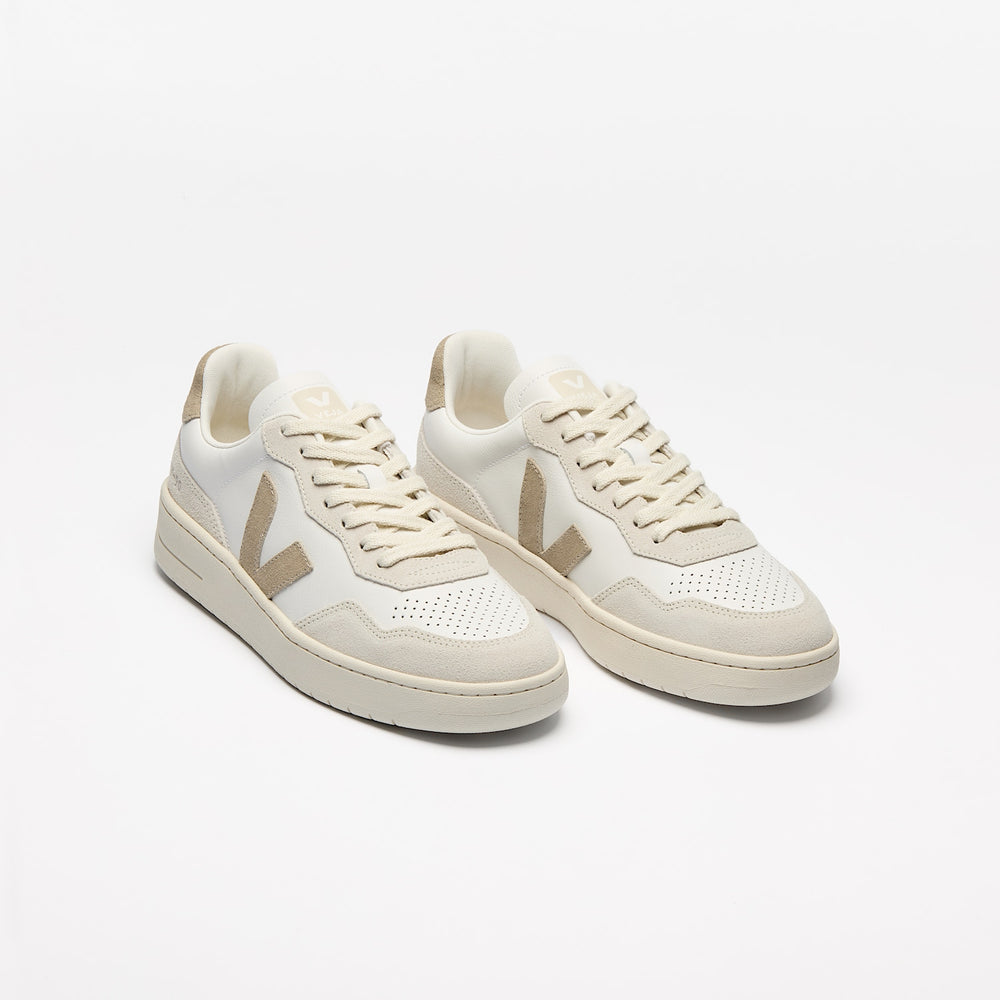 V-90 LEATHER WHITE TAUPE | VEJA US