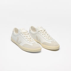 VOLLEY LEATHER WHITE NATURAL | VEJA DISCOUNT