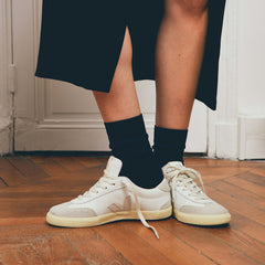 VOLLEY LEATHER WHITE NATURAL | VEJA DISCOUNT