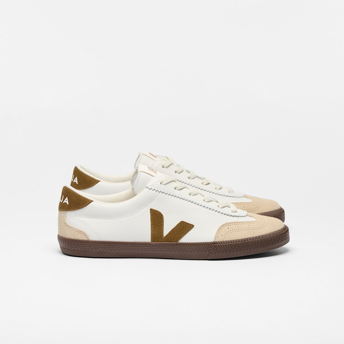 VOLLEY LEATHER WHITE TENT BARK | VEJA SALE