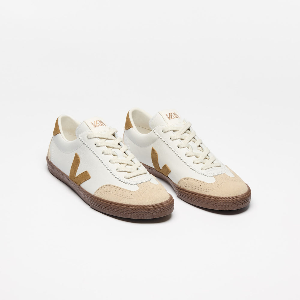 VOLLEY LEATHER WHITE TENT BARK | VEJA SALE