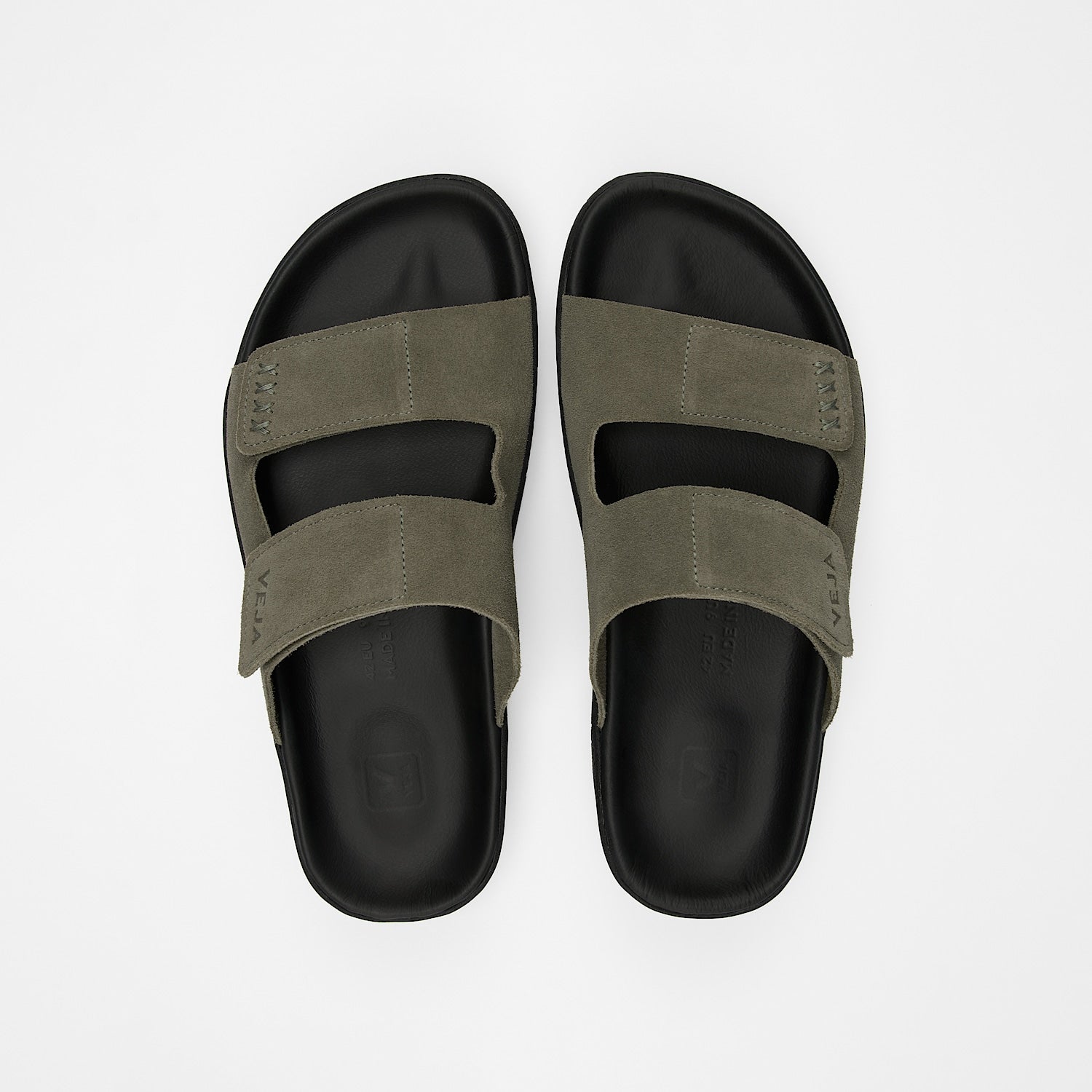 ETNA SUEDE KAKI BLACK | VEJA DISCOUNT