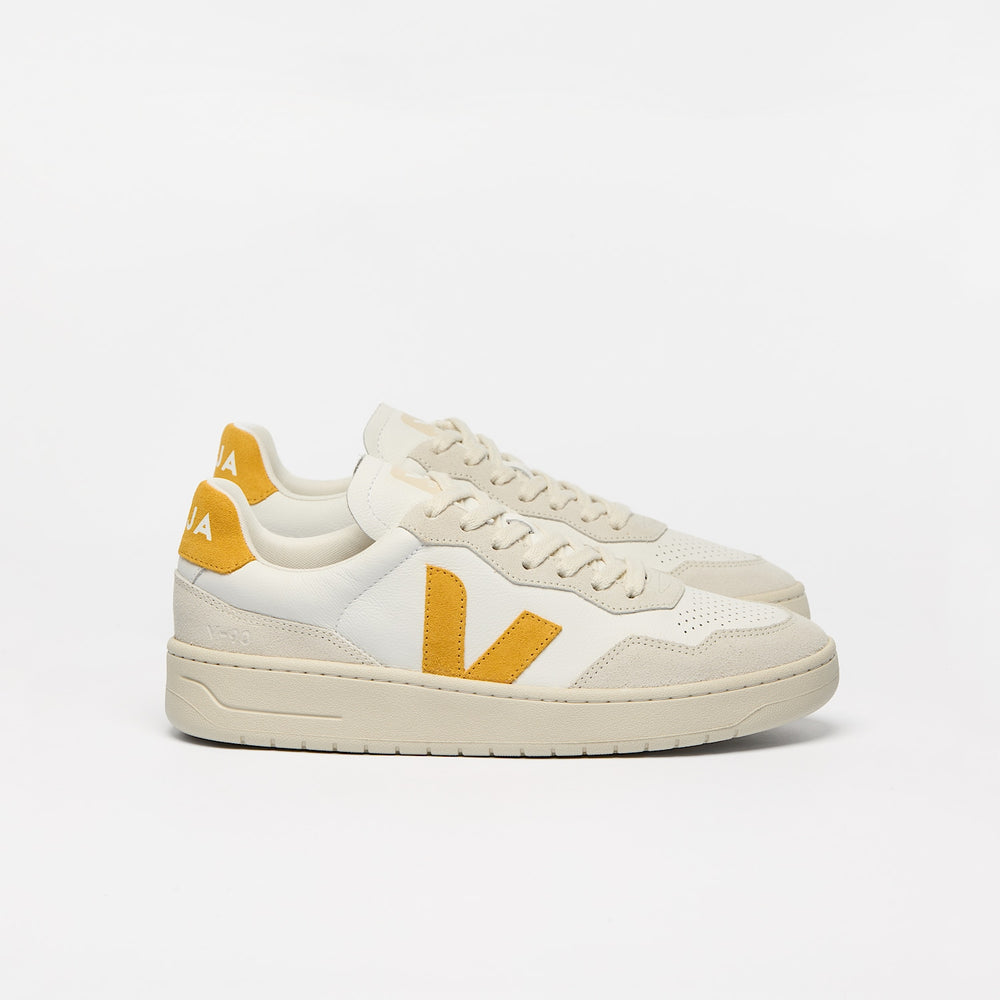 V-90 LEATHER WHITE SAFRAN | VEJA FOR SALE