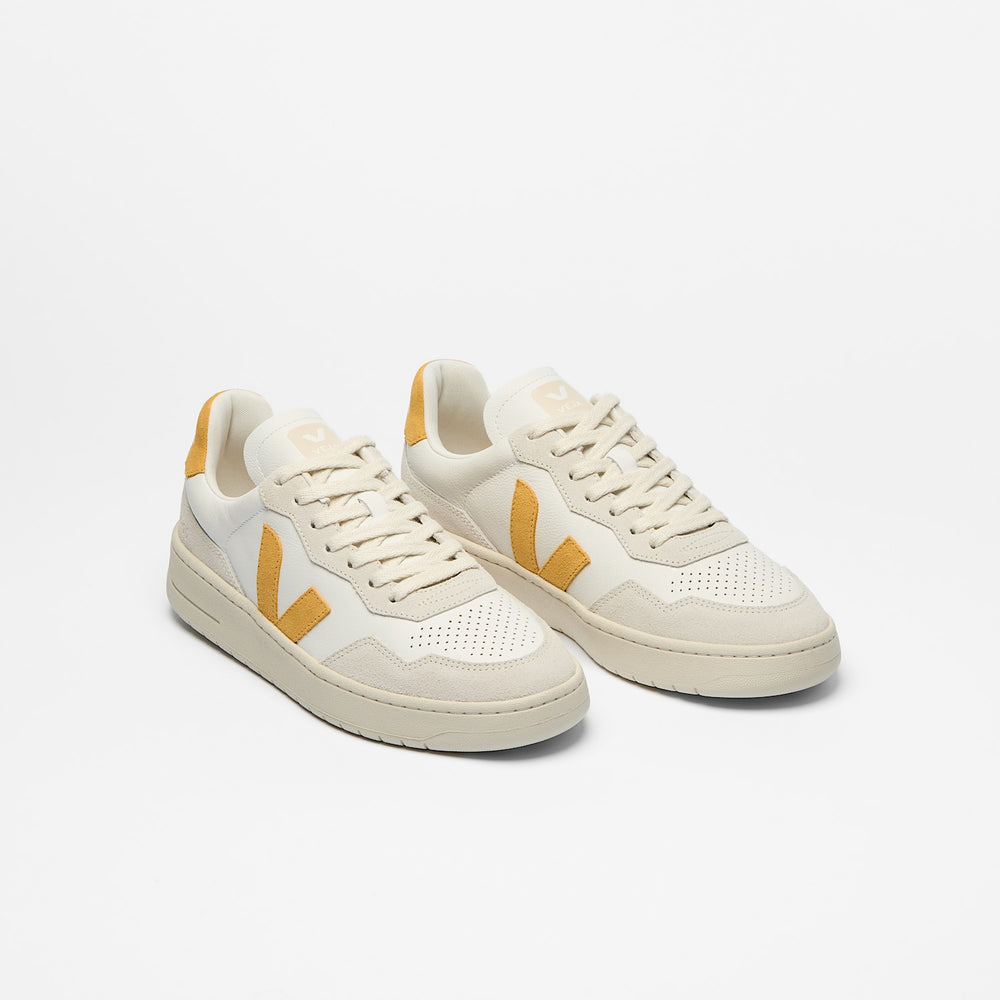 V-90 LEATHER WHITE SAFRAN | VEJA FOR SALE