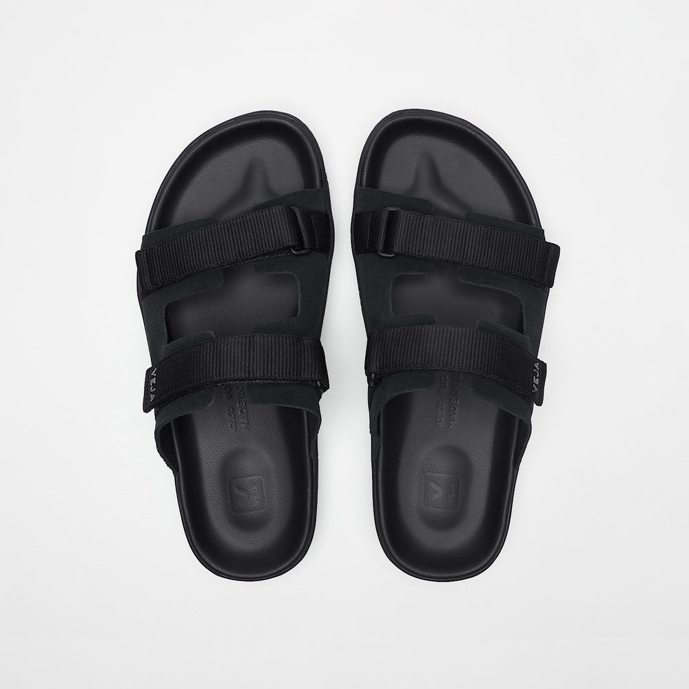 ARPOADOR SUEDE FULL BLACK | VEJA OUTLET