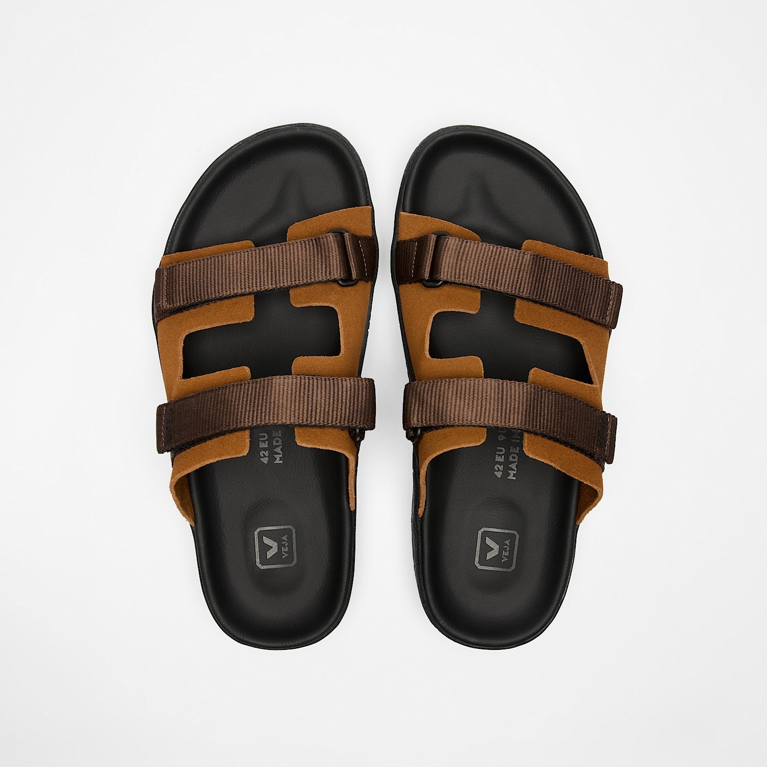 ARPOADOR SUEDE COGNAC EAGLE BLACK | VEJA FOR SALE