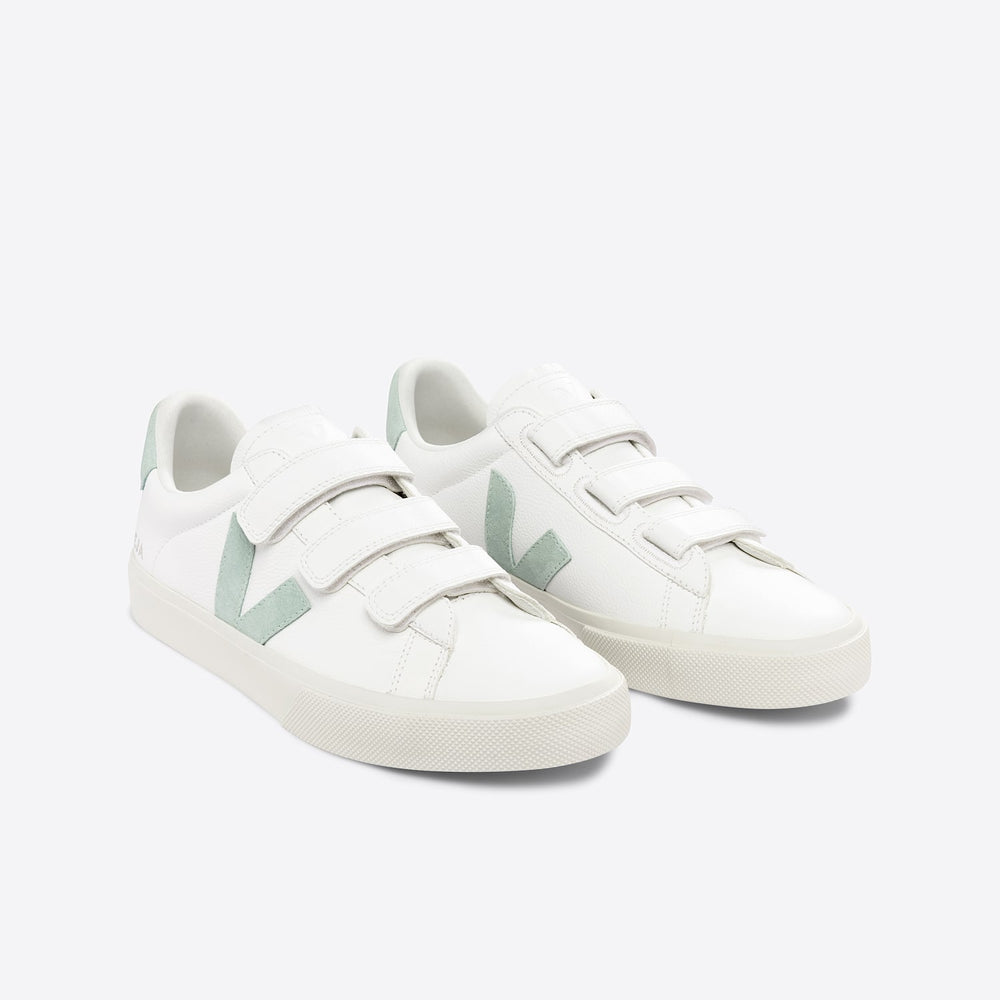 RECIFE LEATHER WHITE MATCHA | VEJA DISCOUNT