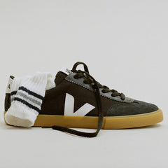 VOLLEY CANVAS BLACK WHITE NATURAL | VEJA OUTLET