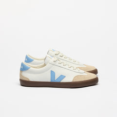 VOLLEY LEATHER WHITE AQUA BARK | VEJA SALE