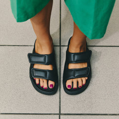 ETNA BOLD LEATHER FULL BLACK | VEJA OUTLET