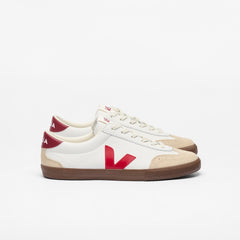 VOLLEY LEATHER WHITE PEKIN BARK | VEJA SALE