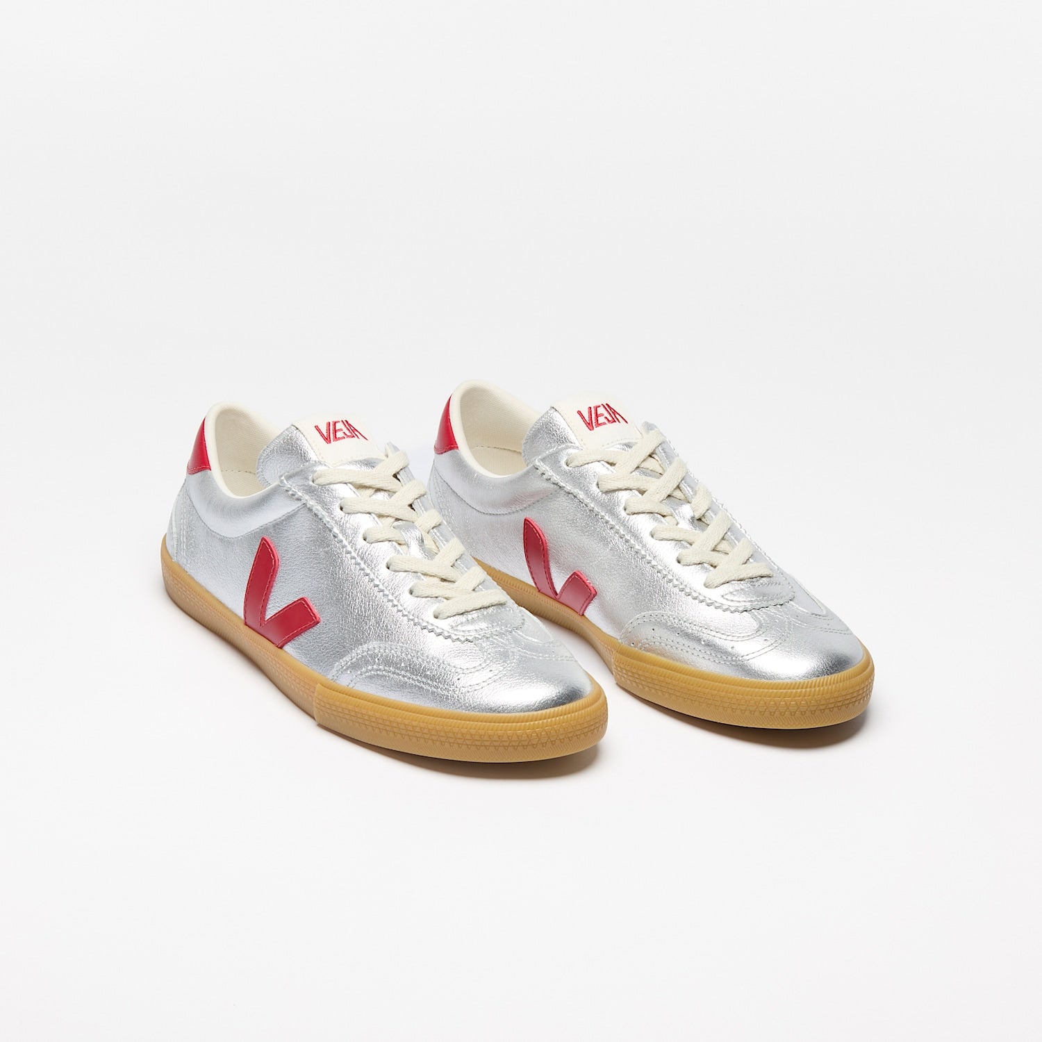 VOLLEY LEATHER SILVER PEPPER | VEJA FOR SALE