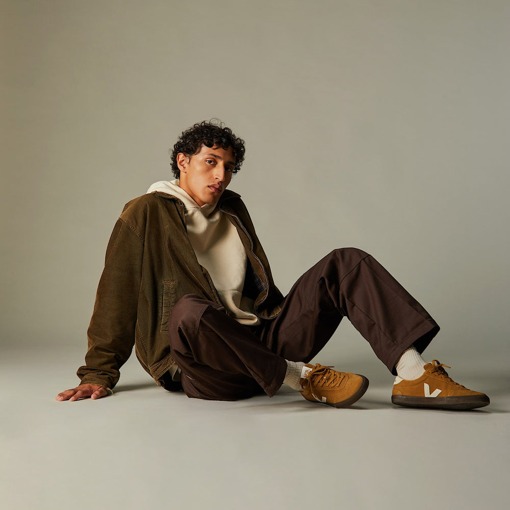 VOLLEY SUEDE TENT NATURAL EAGLE | VEJA US