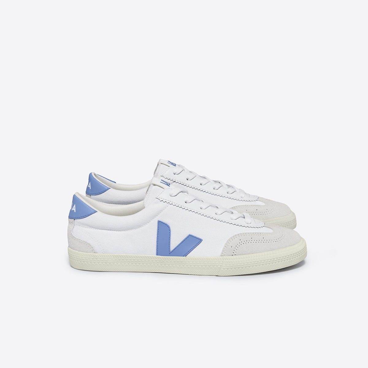 VOLLEY CANVAS WHITE AQUA | VEJA OUTLET