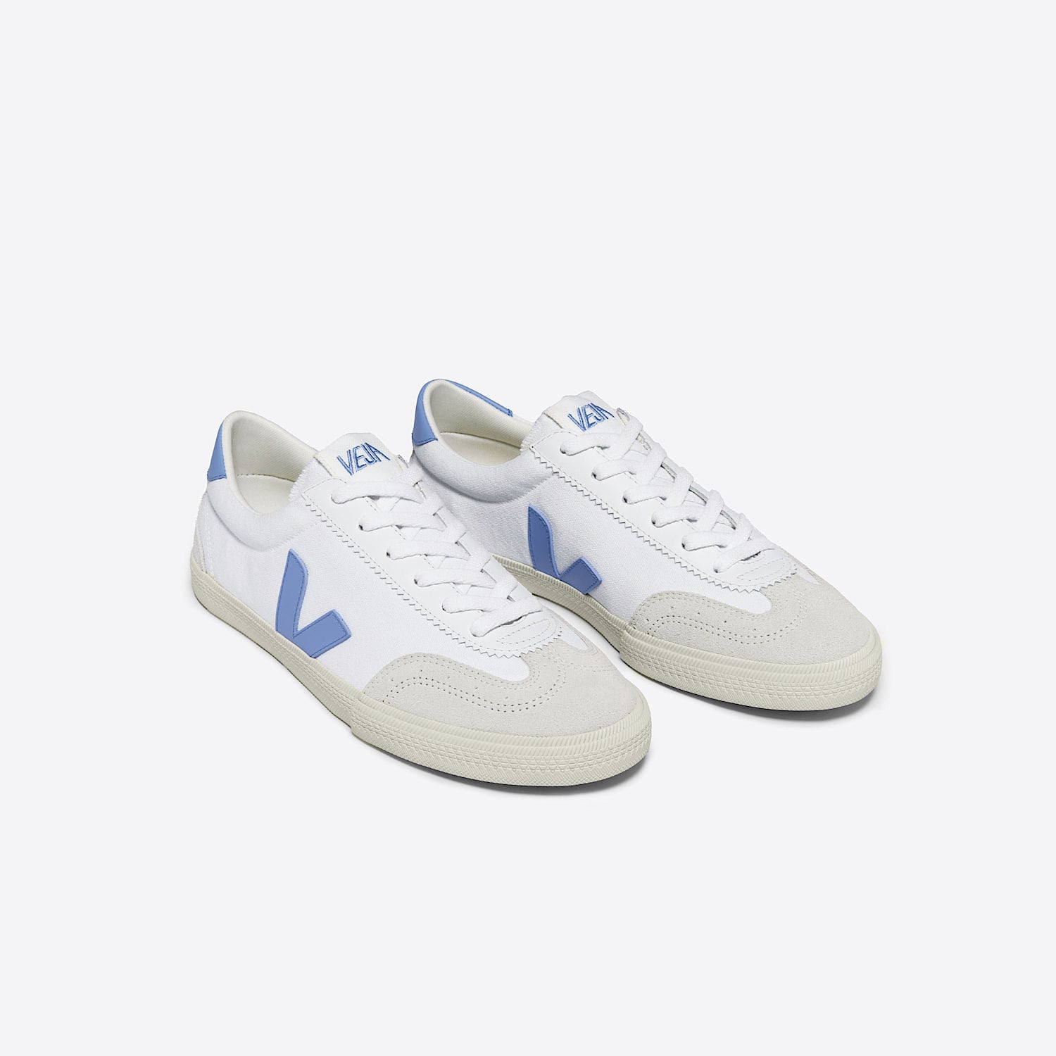 VOLLEY CANVAS WHITE AQUA | VEJA OUTLET