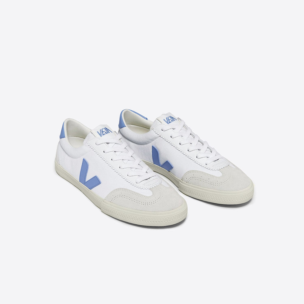 VOLLEY CANVAS WHITE AQUA | VEJA OUTLET