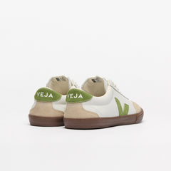VOLLEY LEATHER WHITE KIWI BARK | VEJA FOR SALE