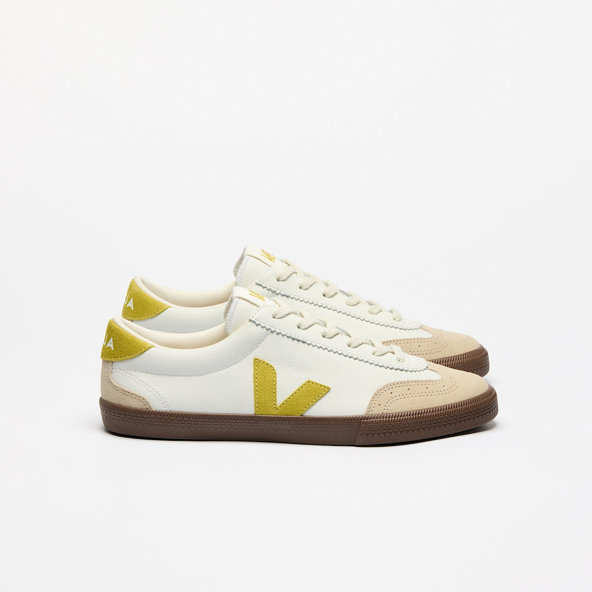 VOLLEY LEATHER WHITE LIQUOR BARK | VEJA US
