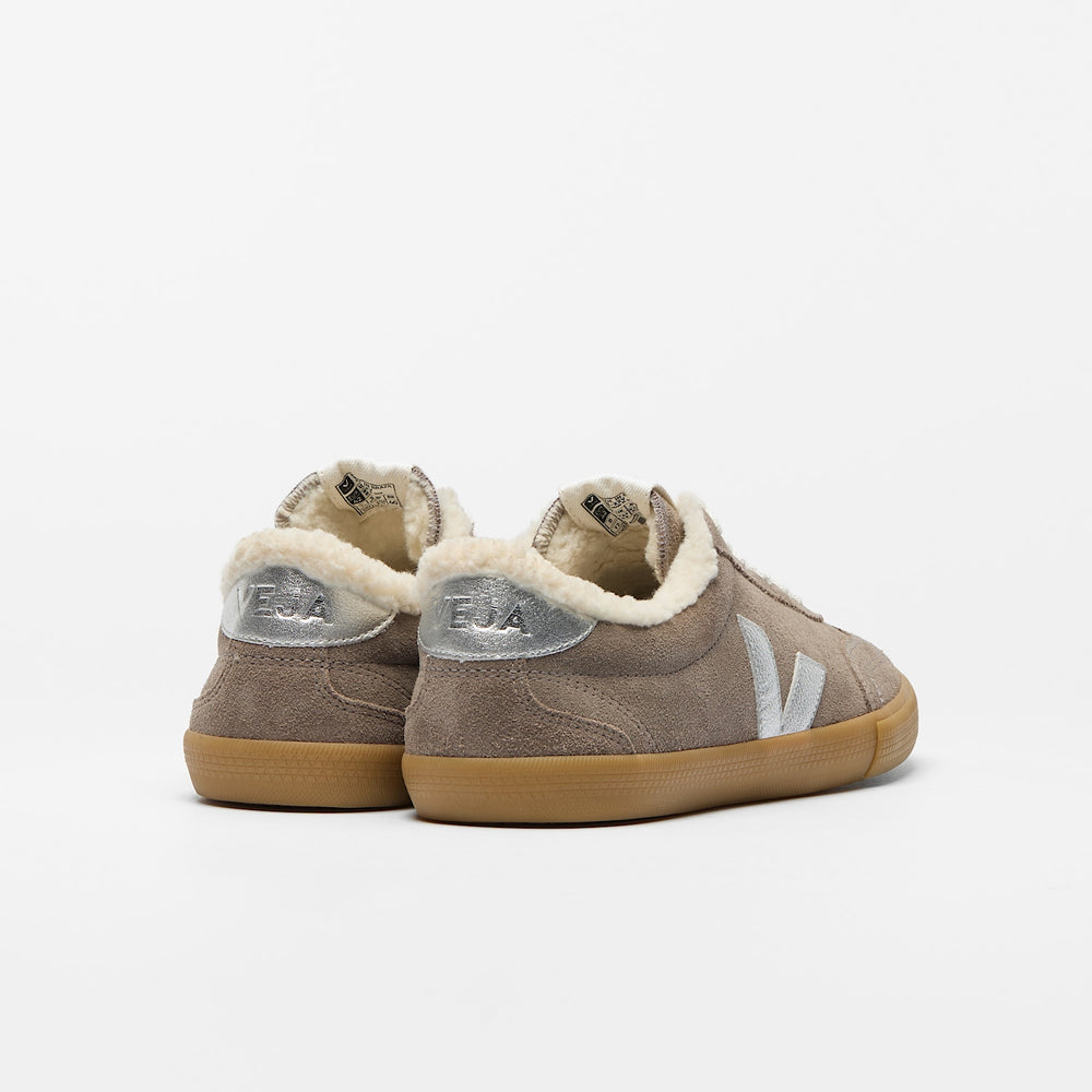 VOLLEY FURED SUEDE MOONROCK SILVER | VEJA OUTLET