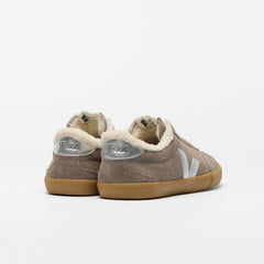 VOLLEY FURED SUEDE MOONROCK SILVER | VEJA OUTLET