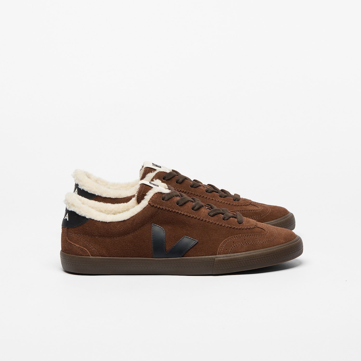 VOLLEY FURED SUEDE WALNUT BLACK EAGLE | VEJA FOR SALE