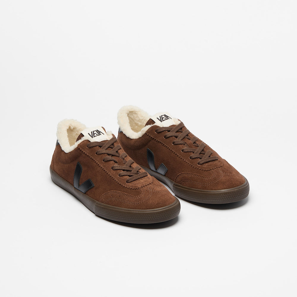 VOLLEY FURED SUEDE WALNUT BLACK EAGLE | VEJA FOR SALE
