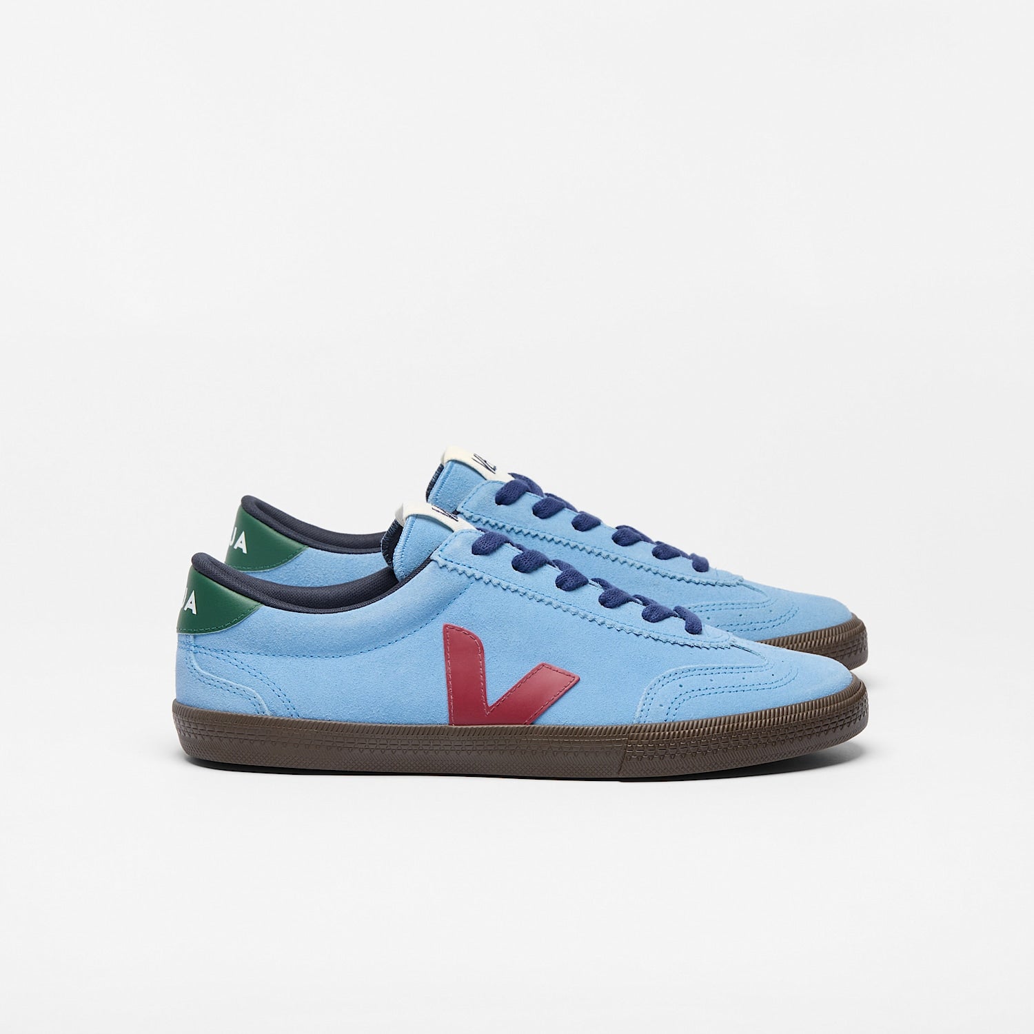 VOLLEY SUEDE AQUA MARSALA EAGLE | VEJA US