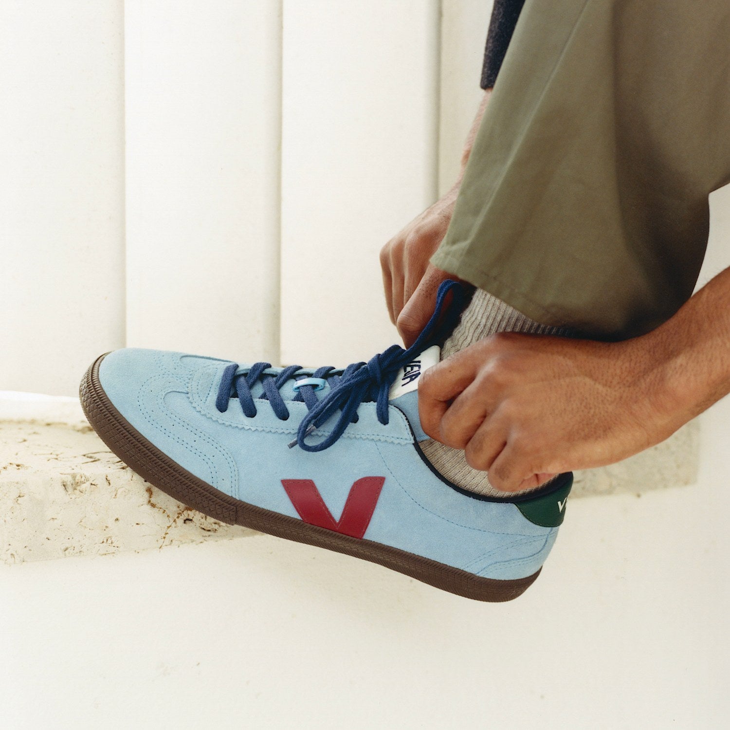 VOLLEY SUEDE AQUA MARSALA EAGLE | VEJA US