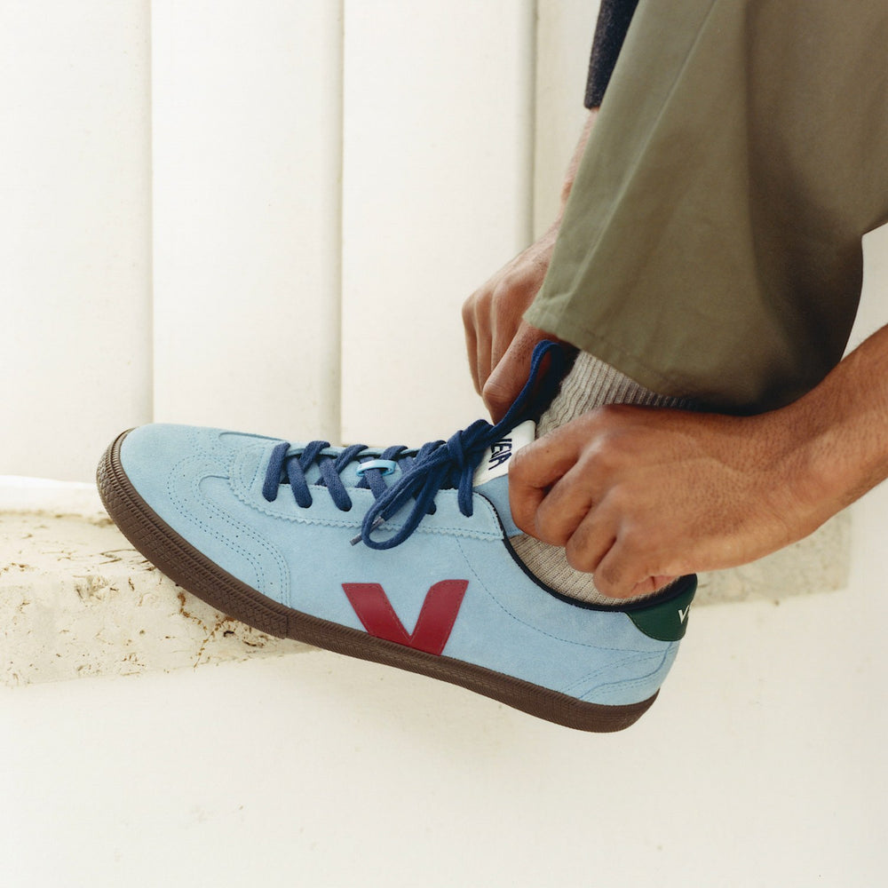 VOLLEY SUEDE AQUA MARSALA EAGLE | VEJA US