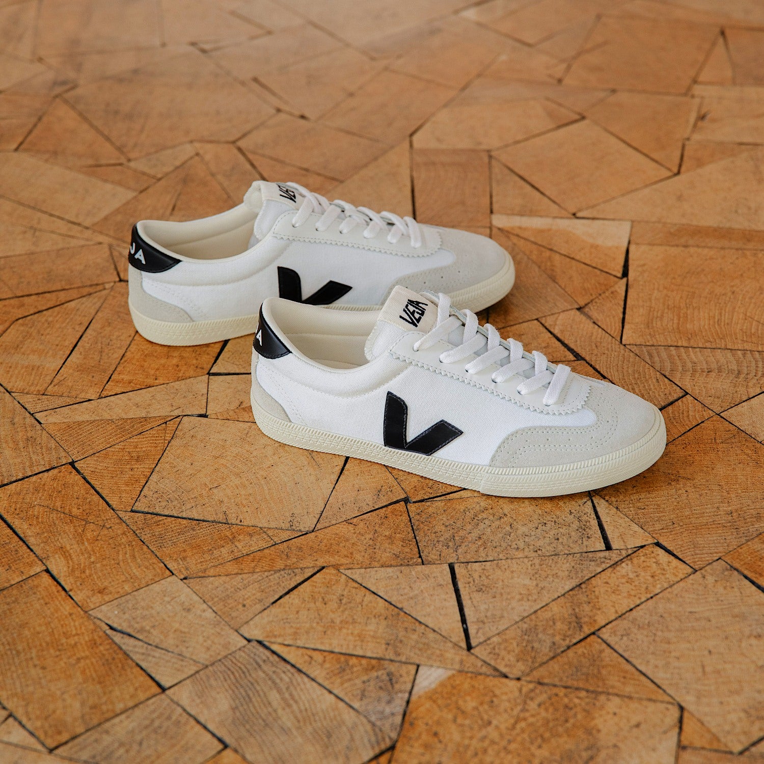 VOLLEY CANVAS WHITE BLACK | VEJA NEAR ME