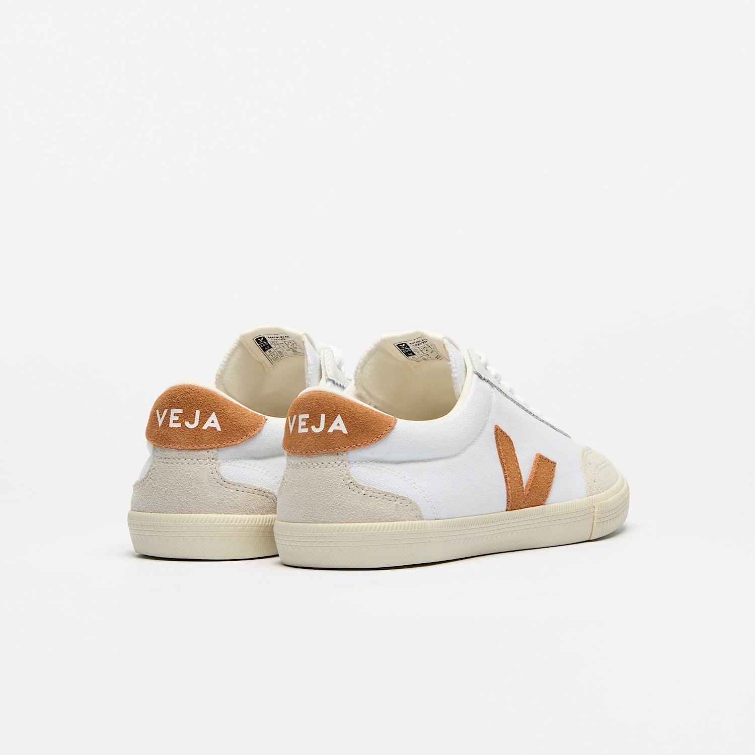 VOLLEY CANVAS WHITE UMBER | VEJA SALE