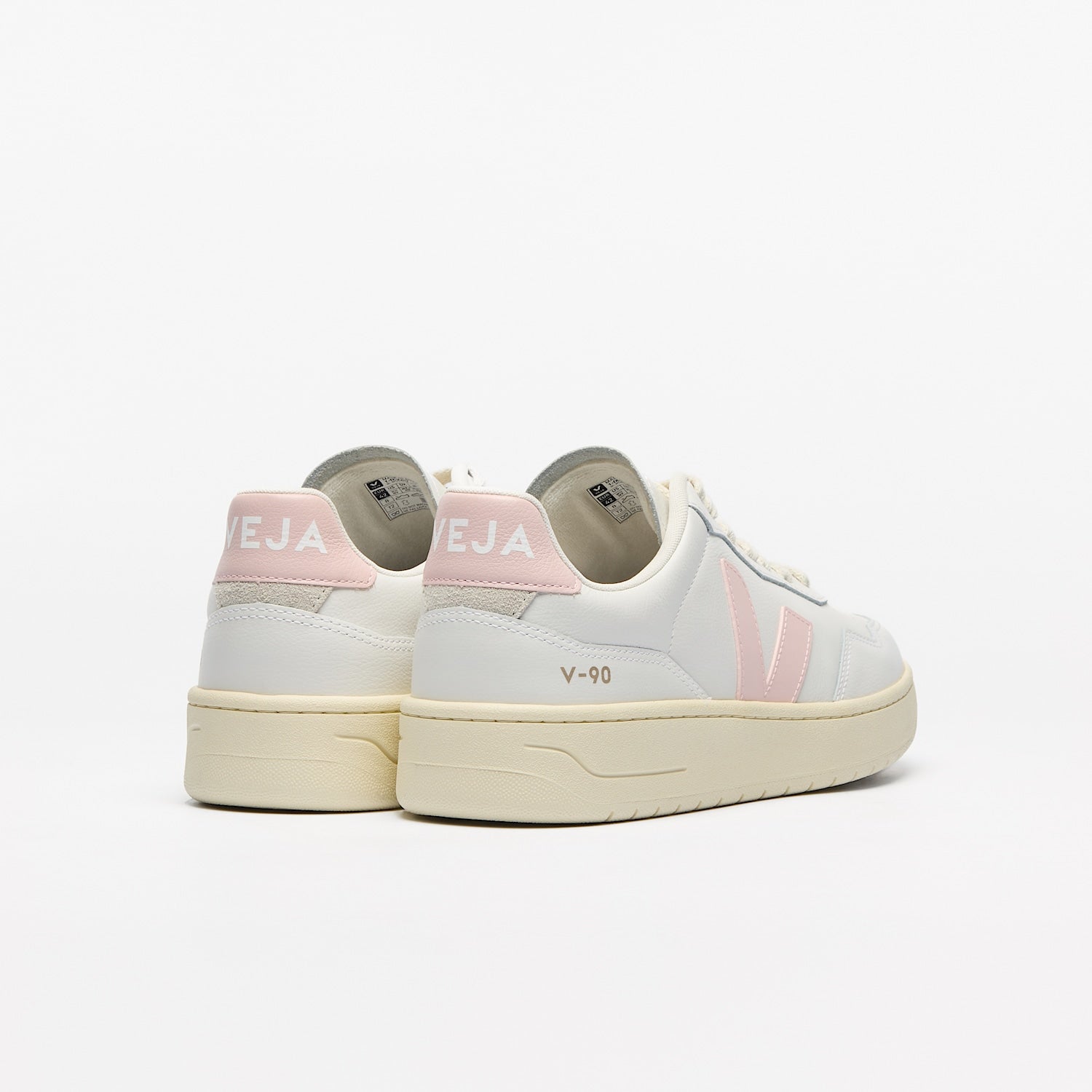 V-90 LEATHER WHITE PETALE | VEJA NEAR ME