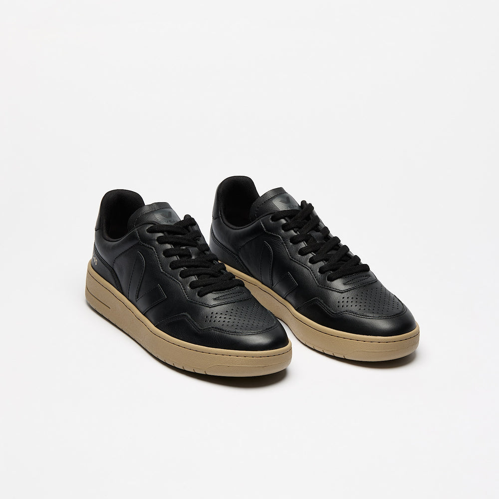 V-90 LEATHER BLACK DUNE | VEJA ONLINE