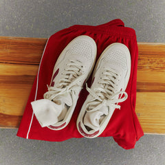 V-90 LEATHER WHITE MARSALA | VEJA SALE
