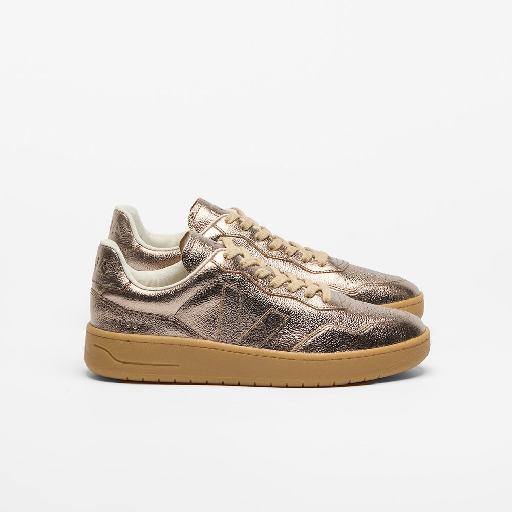 V-90 LEATHER FULL BRONZE NATURAL | VEJA ONLINE