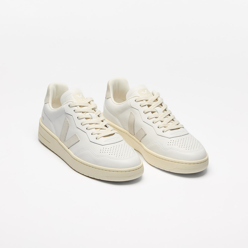 V-90 LEATHER WHITE NATURAL | VEJA OUTLET