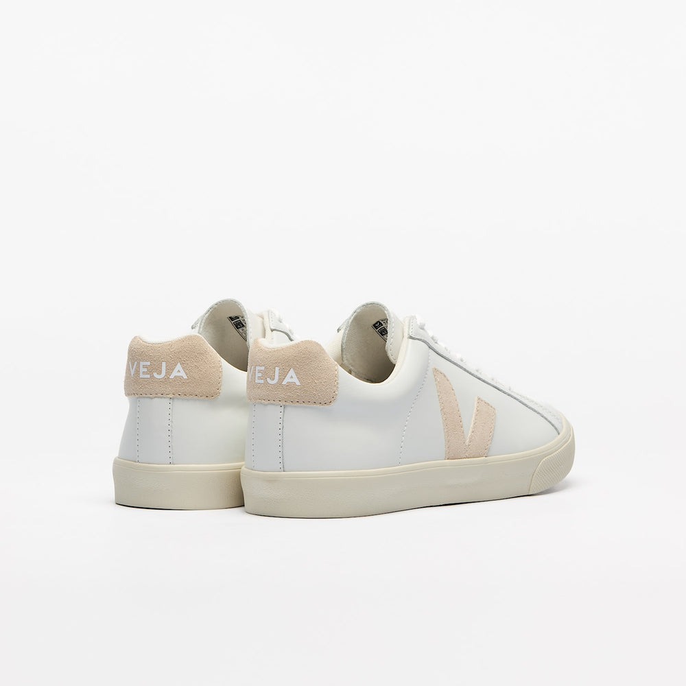 ESPLAR LEATHER WHITE SABLE | VEJA US
