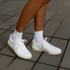 ESPLAR LEATHER WHITE SABLE | VEJA US