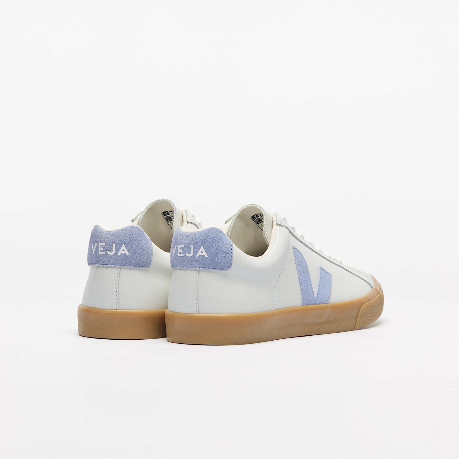 ESPLAR LEATHER WHITE OLYMPE NATURAL | VEJA DISCOUNT